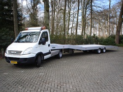 BE oplegger voor autotransport